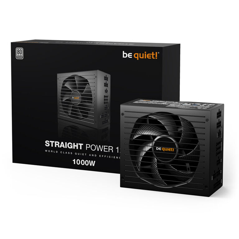 be quiet! Straight Power 12 power supply 80 PLUS Platinum, ATX 3.0, PCIe 5.0 - 1000 Watt image number 6