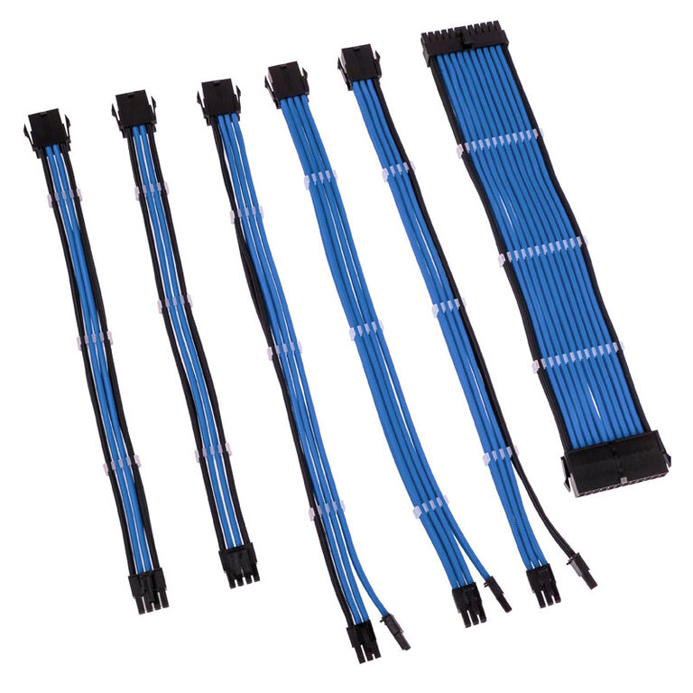 Kolink Core Adept Braided Cable Extension Kit - Blue image number 1