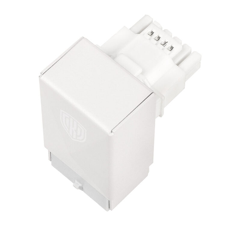 Kolink Core Pro 12V-2x6 90 Degree Adapter - Type 1 - White image number 1