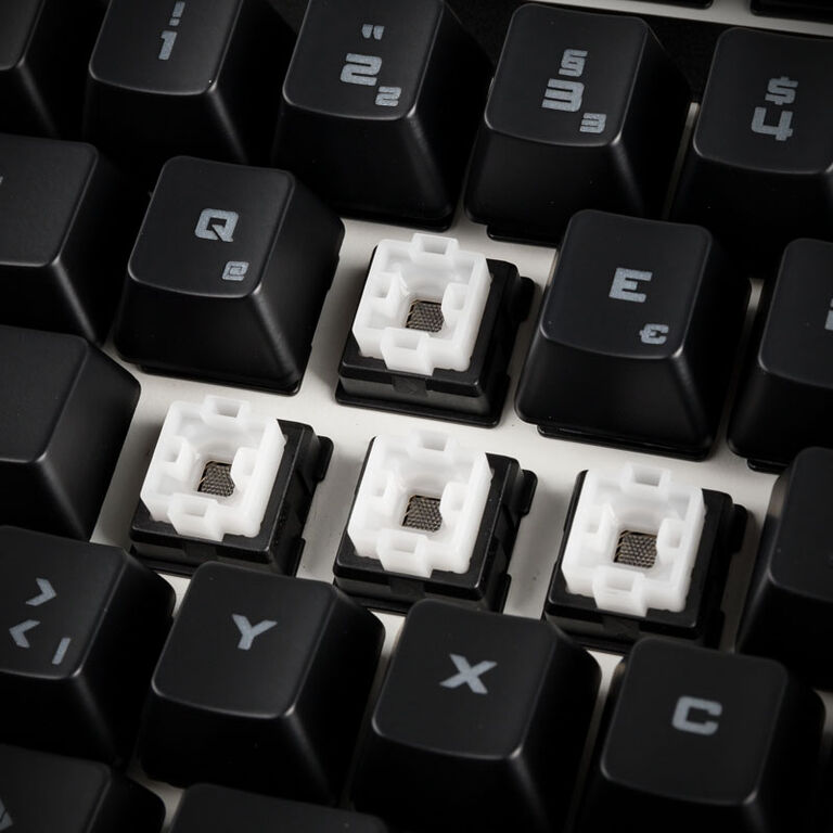 Das Keyboard X50Q, DE Layout, soft tactile Omron - schwarz image number 7