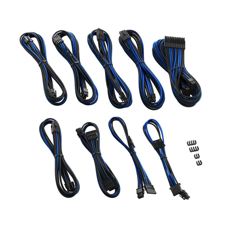 CableMod PRO ModMesh RT ASUS/Seasonic/Phanteks Cable Kits - black/blue image number 1