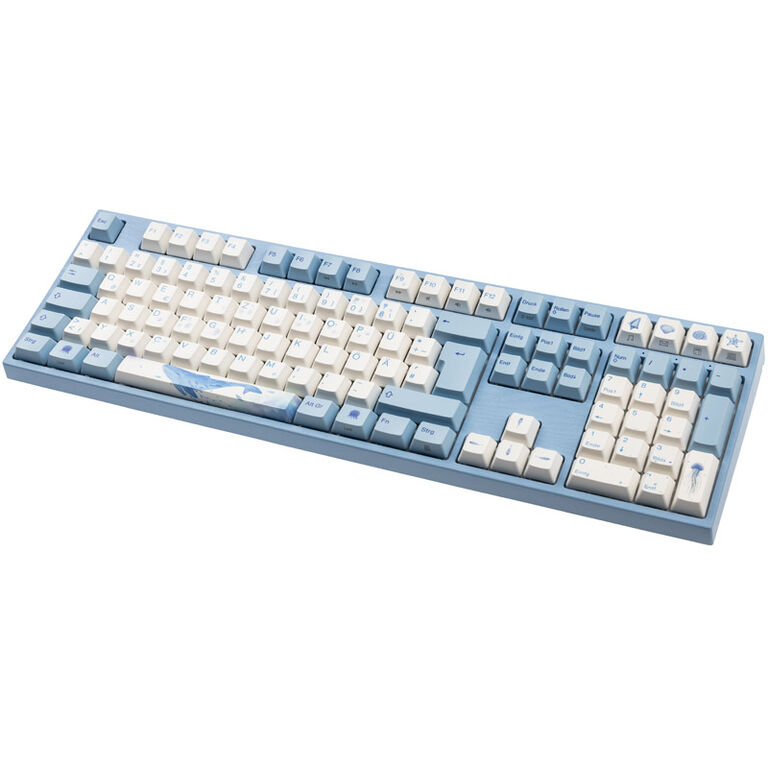 Varmilo VEA109 Sea Melody Gaming Keyboard, MX-Brown, white LED image number 2