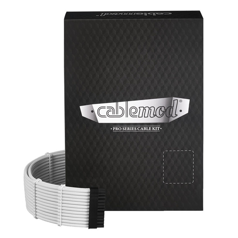 CableMod C-Series PRO ModMesh Cable Kit for RMi/RMx/RM (Black Label) - white image number 0