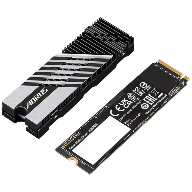 GIGABYTE AORUS Gen4 7300 NVMe SSD, PCIe 4.0 M.2 Type 2280 - 2 TB image number 1