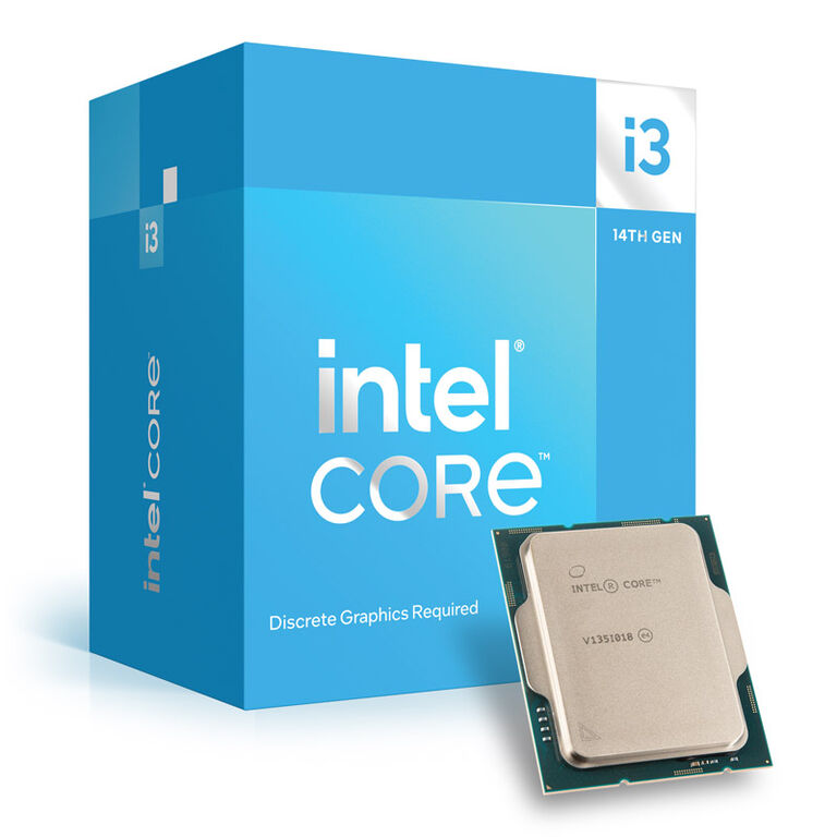 Intel Core i3-14100F 3.5 GHz (Raptor Lake Refresh) Socket 1700 - boxed image number 0
