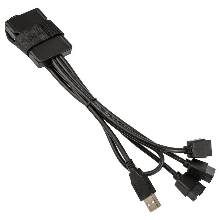 Lian Li PW-U2TPAB USB Hub - black image number 0