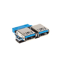 InLine Adapter internal USB 3.0 to external USB 3.0 - board