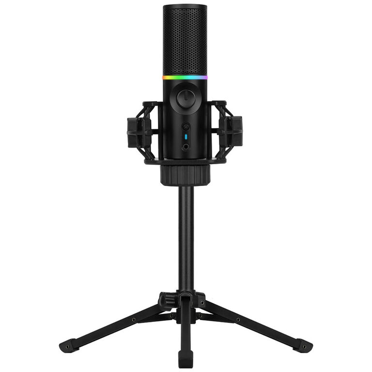 Streamplify MIC RGB Mikrofon, USB-A, schwarz - inkl. Dreifuß image number 3