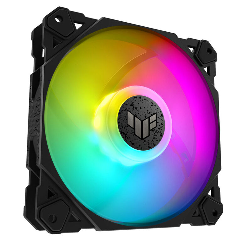 ASUS TUF Gaming TF120 ARGB Fan 3-pack incl. RGB controller - 120 mm, black image number 1