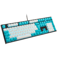 Ducky One 2 Special Ice Blue Edition, PBT, ISO (DE) - white/blue