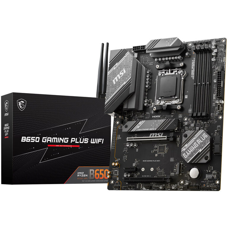 MSI B650 Gaming Plus WiFi, AMD B650 motherboard - Socket AM5, DDR5 image number 0