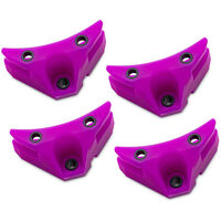 EK Water Blocks EK-Vardar X3M Damper - 4-Pack, purple