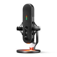 SteelSeries Alias Streaming Microphone, USB, RGB - black