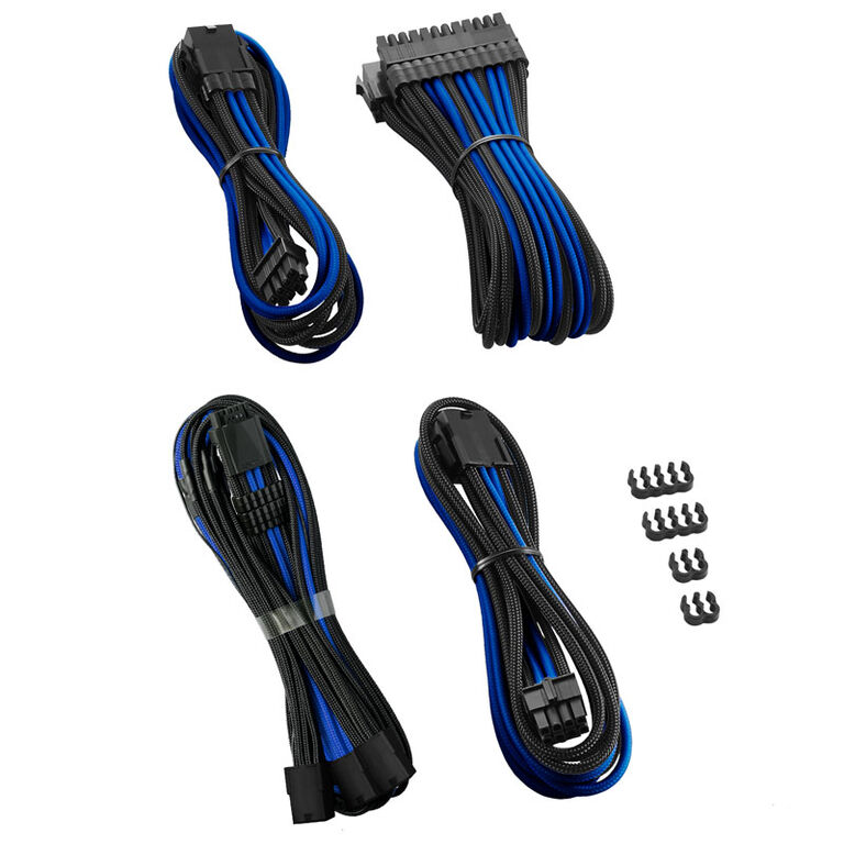CableMod PRO ModMesh 12VHPWR Cable Extension Kit - black/blue image number 0