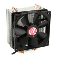 Raijintek Themis Black, Heatpipe CPU-Kühler, PWM - 120mm