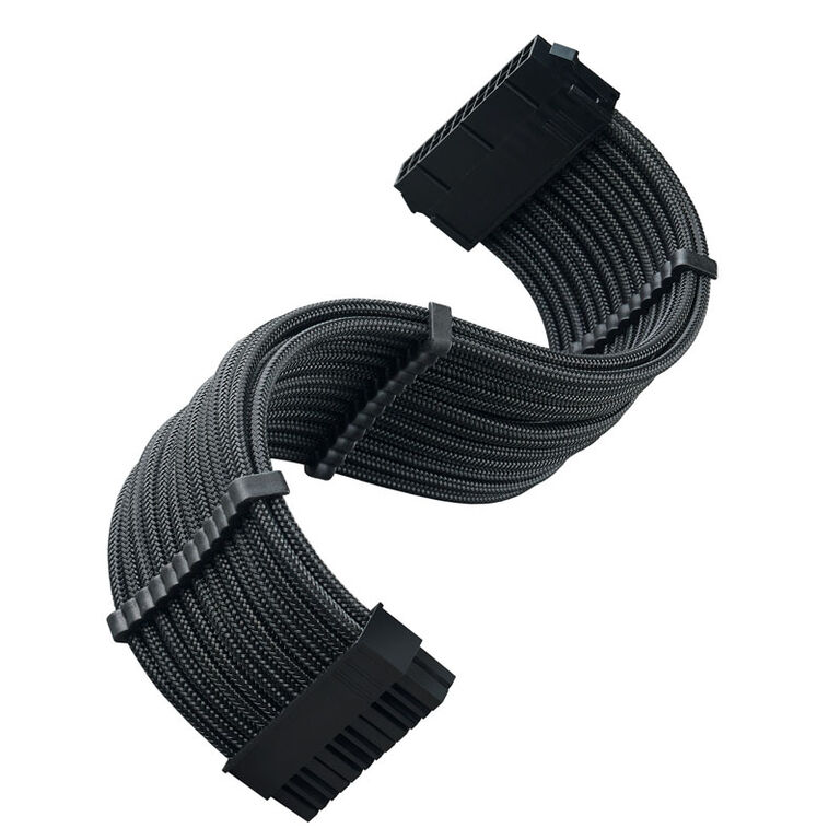 SilverStone ATX 24-pin cable, 300mm - black image number 0