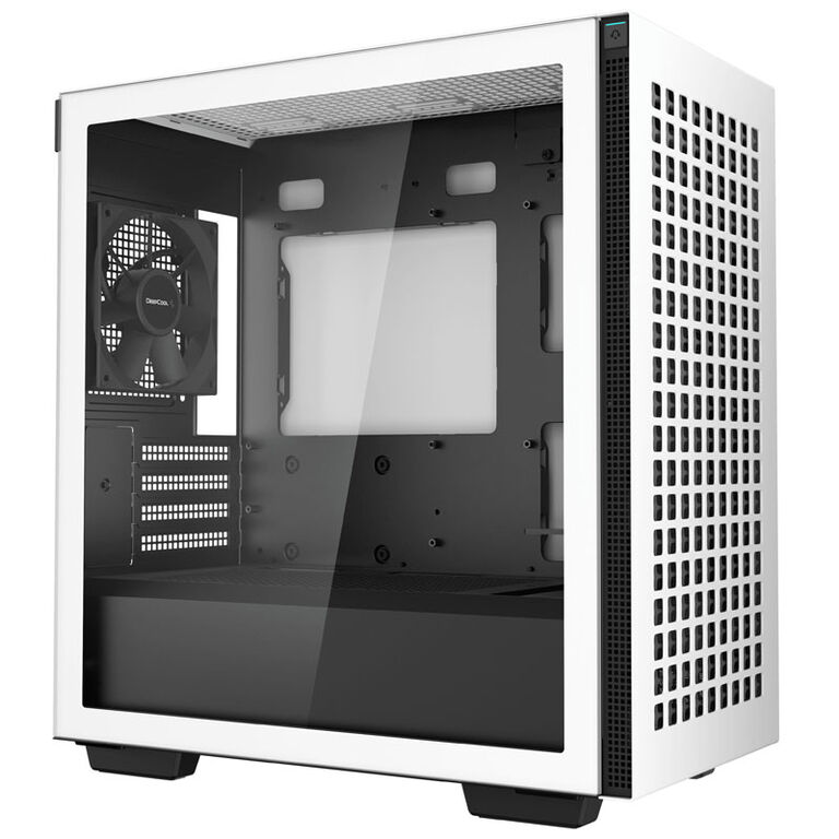 DeepCool CH370 ARGB Micro-ATX Case - white image number 1