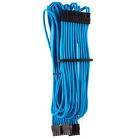 Corsair Premium Sleeved 24-Pin ATX Cable (Gen 4) - blue