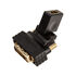 InLine HDMI-DVI Adapter, HDMI socket to DVI plug, flexible angle image number null