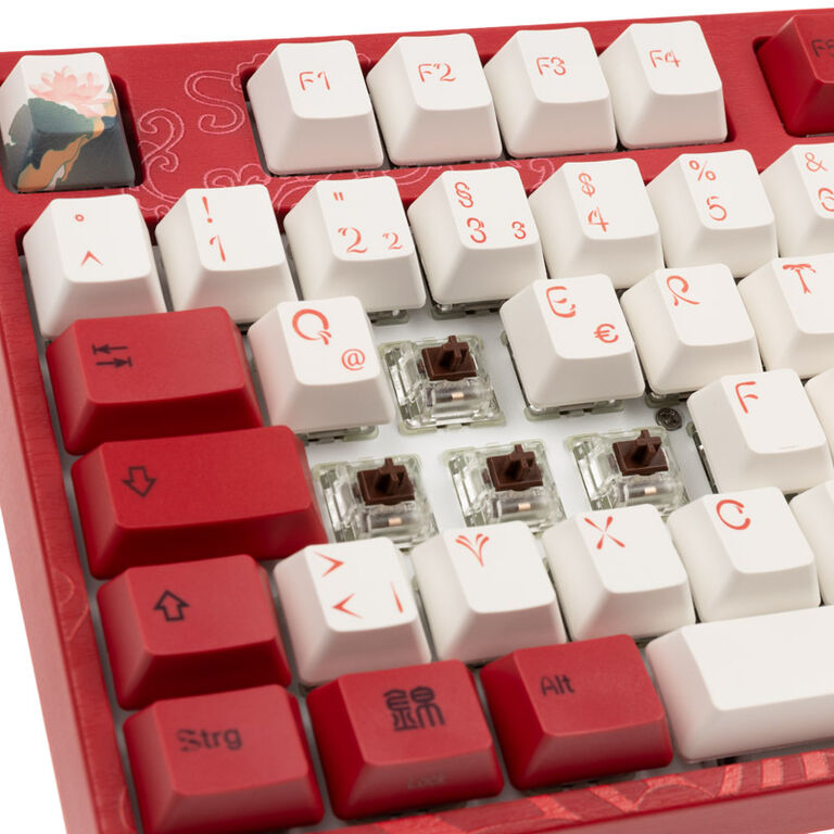 Varmilo VEA109 Koi Gaming Keyboard, MX-Brown, white LED image number 5