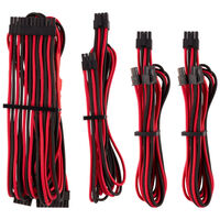 Corsair Premium Sleeved Cable Set (Gen 4) - red/black