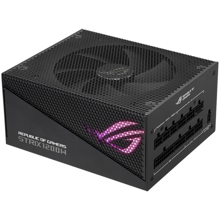 ASUS ROG STRIX 1200W Gold Aura Edition 80 PLUS Gold power supply, modular - 1200 Watt image number 0