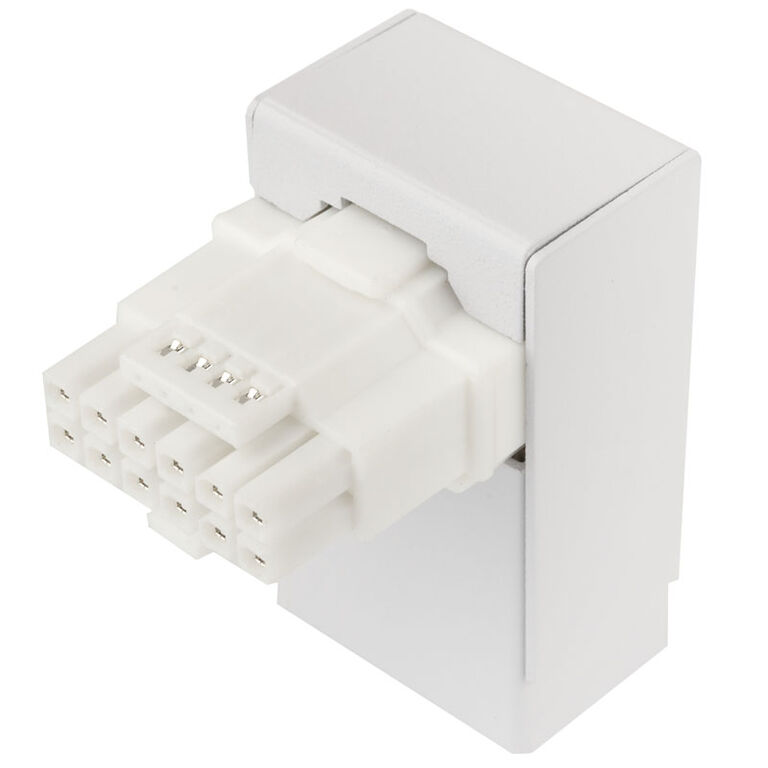 Kolink Core Pro 12V-2x6 90 Degree Adapter - Type 1 - White image number 0