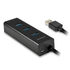 AXAGON HUE-S2BL USB-A-Hub, 4x USB 3.0, external power supply - 1.2 m image number null