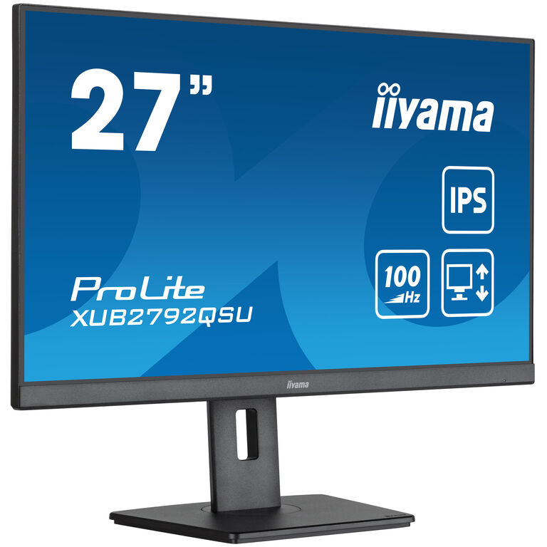 iiyama ProLite XUB2792QSU-B6, 68.6 cm (27 inches) 100 Hz, FreeSync, IPS - DP, HDMI, USB image number 0