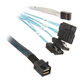 SilverStone SST-CPS05 Mini-SAS to SATA 7-Pin Cable - 50 cm