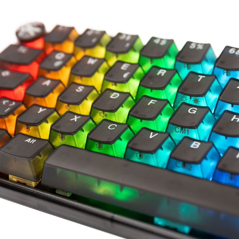 Ducky One 3 Aura Black Mini Gaming Keyboard, RGB LED - MX-Brown image number 5