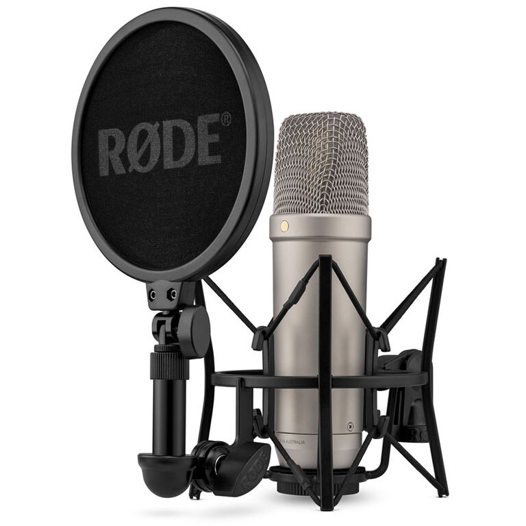 Rode NT1 5th Generation Large Diaphragm Condenser Microphone - silver image number 0