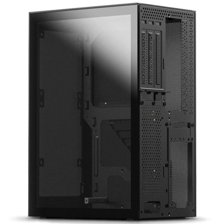 Ssupd Meshlicious Tempered Glass Side Panel - black tinted image number 1
