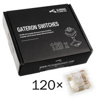 Glorious Gateron Clear Switches (120 pieces)