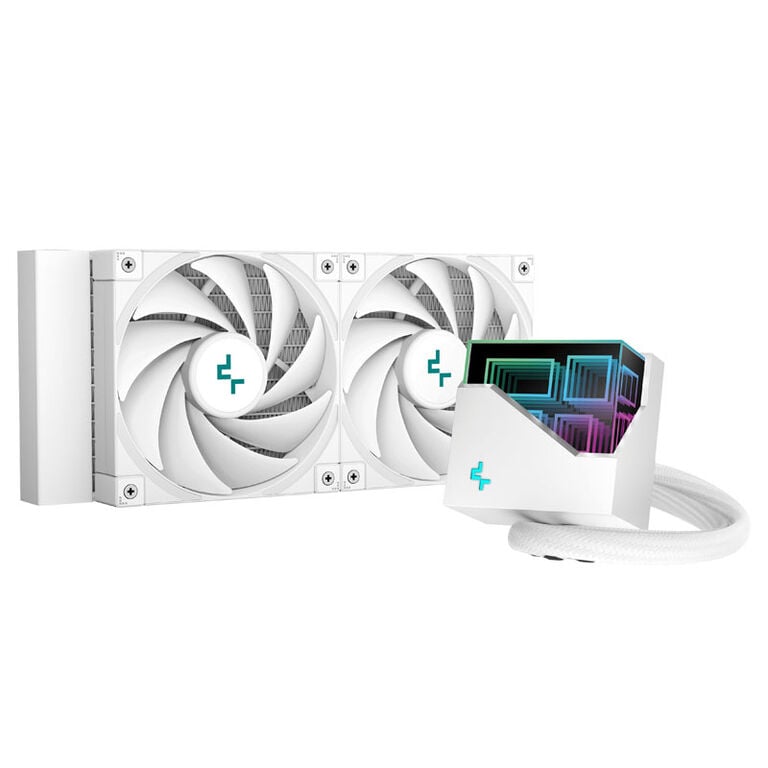 DeepCool LT520 Complete Water Cooling, 240mm - white image number 0