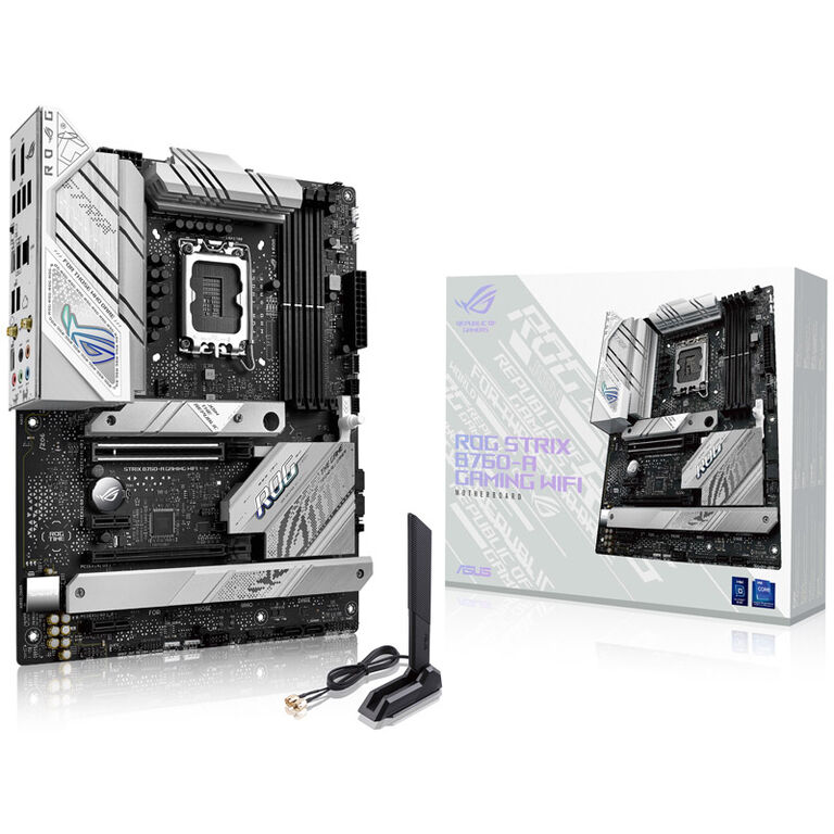 ASUS ROG Strix B760-A Gaming WIFI, Intel B760 motherboard, Socket 1700, DDR5 image number 0