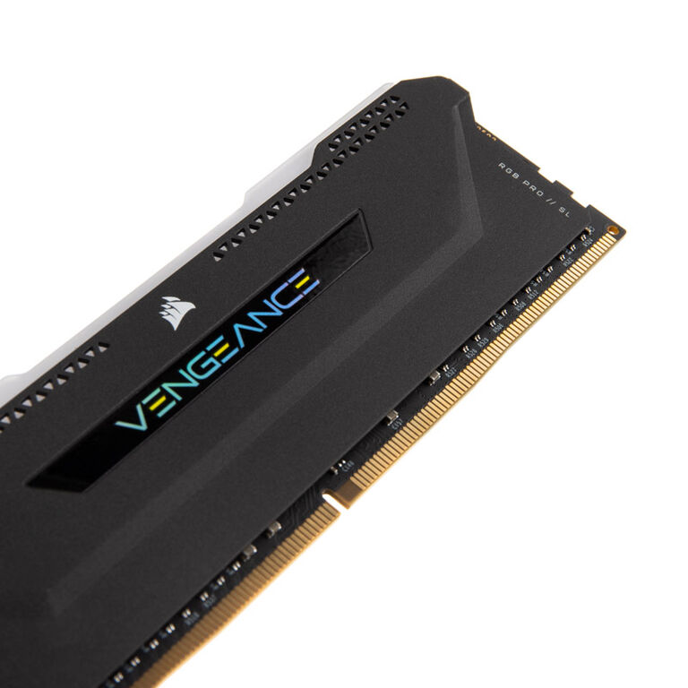 Corsair Vengeance RGB Pro SL for AMD Ryzen, DDR4-3600, CL18 - 16 GB Dual-Kit, black image number 4