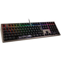 Ducky Shine 7 PBT Gaming Keyboard, MX Brown, RGB-LED - Gunmetal