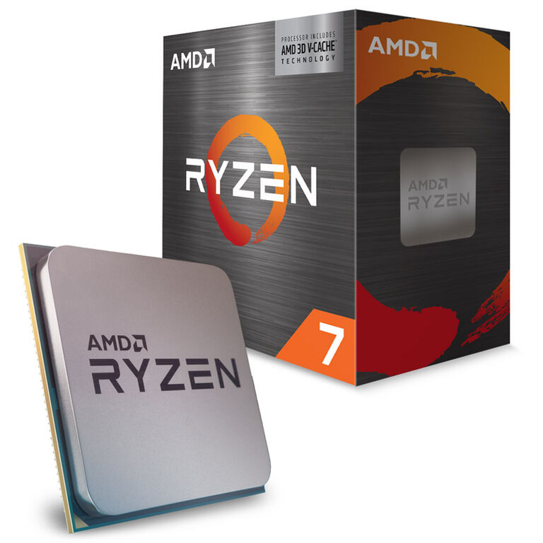 AMD Ryzen 7 5800X3D 3,4 GHz (Vermeer) Sockel AM4 - boxed without CPU cooler image number 0
