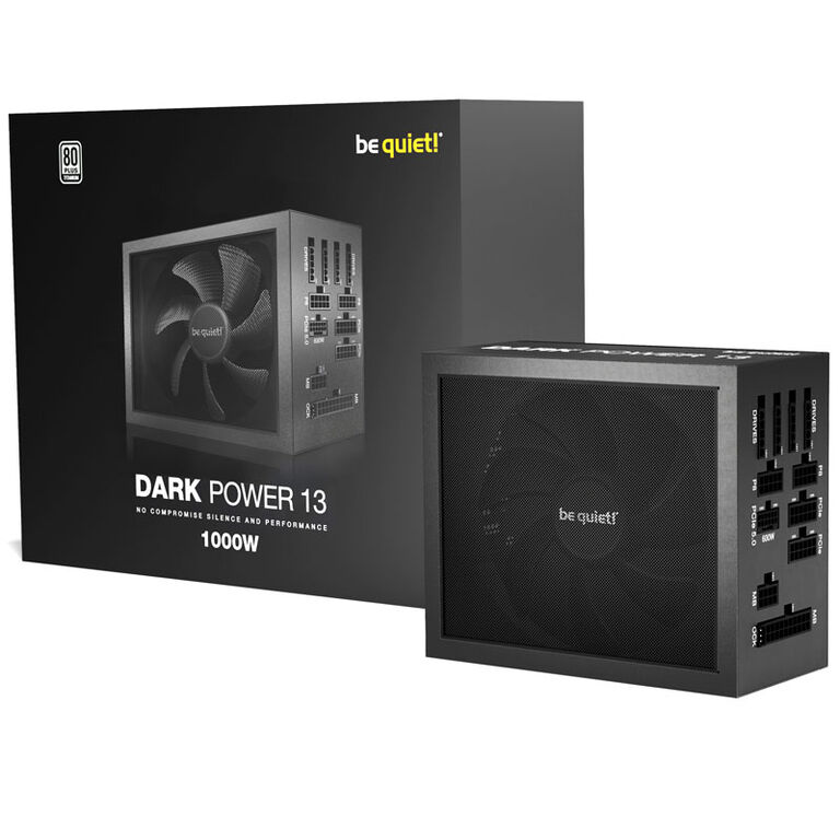 be quiet! Dark Power 13 Power Supply 80 PLUS Titanium, ATX 3.0, PCIe 5.0 - 1000 Watt image number 6