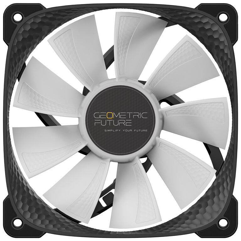 Geometric Future Squama 2505B RGB Fan, 3-pack - 120 mm, black image number 5