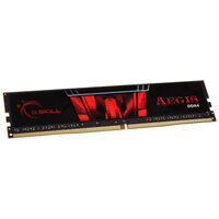 G.Skill AEGIS, DDR4-3000, CL16 - 8 GB, black/red