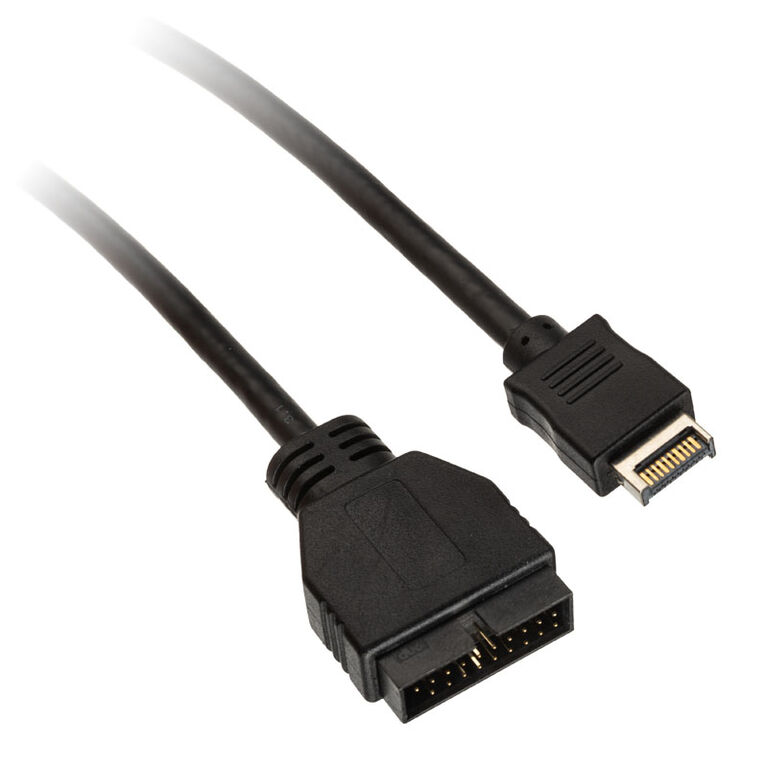 Kolink Internal USB 3.1 Type C to USB 3.0 Adapter Cable - 25cm, black image number 0