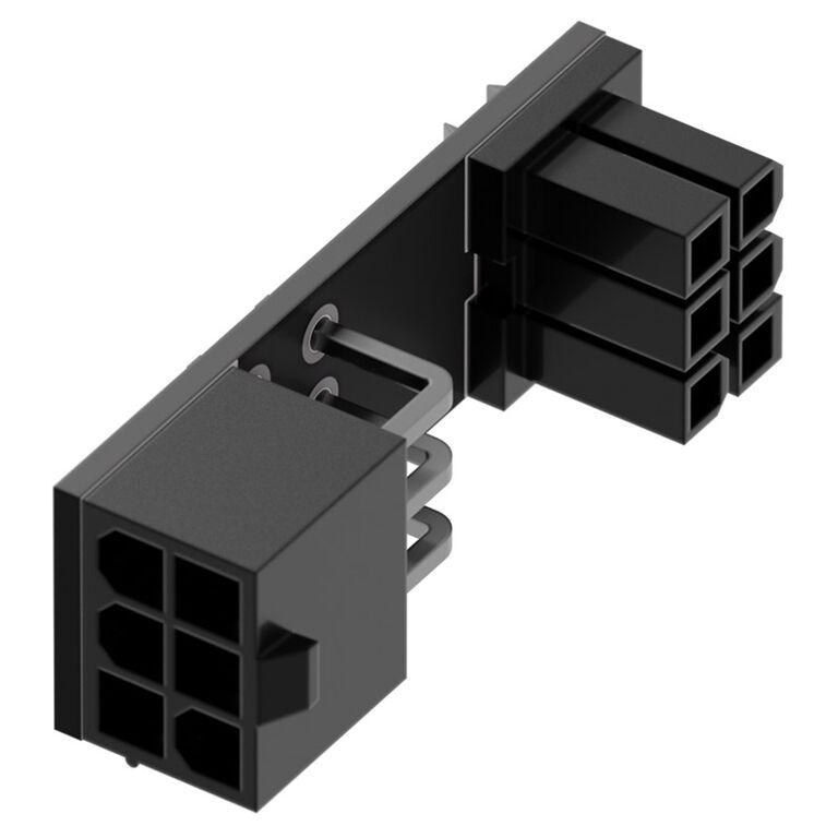 Singularity Shift Motherboard 6pin PCIE 90 Degree Adapter image number 0