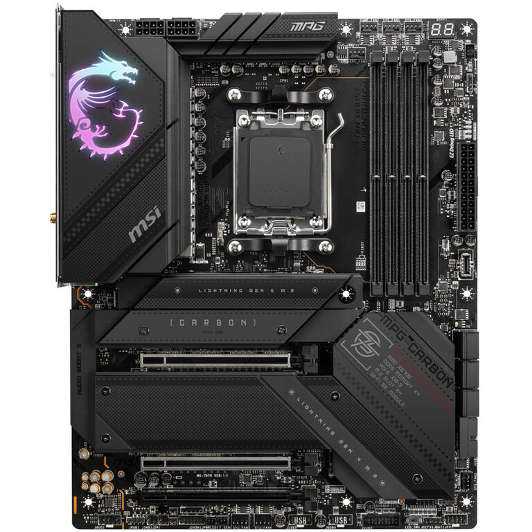 MSI MPG X670E Carbon WiFi, AMD X670E Motherboard - Socket AM5 image number 2