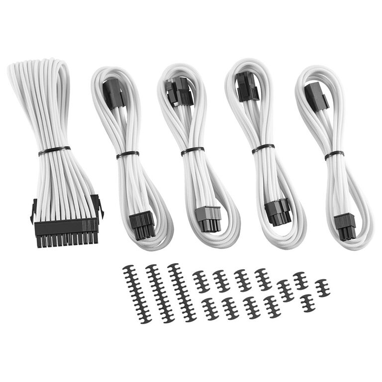 CableMod Classic ModMesh Cable Extension Kit - 8+6 Series - white image number 0