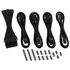 CableMod Classic ModMesh Cable Extension Kit - 8+6 Series - black image number null