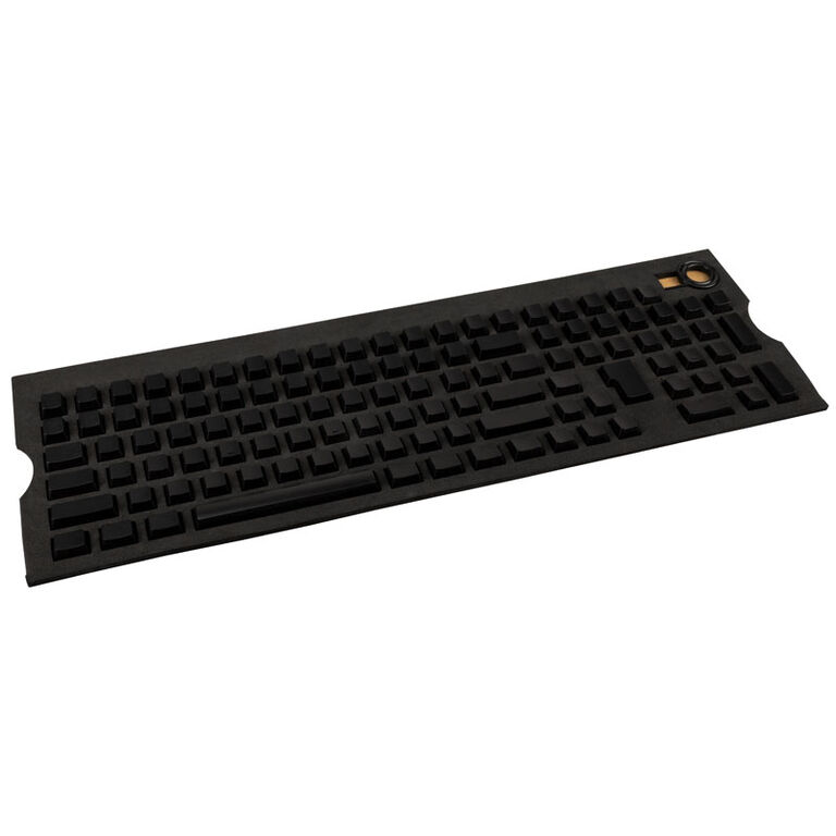 Das Keyboard Clear Black, Blank Keycap Set image number 0