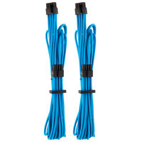 Corsair Premium Sleeved EPS12V ATX12V Cable, Double Pack (Gen 4) - blue