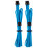 Corsair Premium Sleeved EPS12V ATX12V Cable, Double Pack (Gen 4) - blue image number null